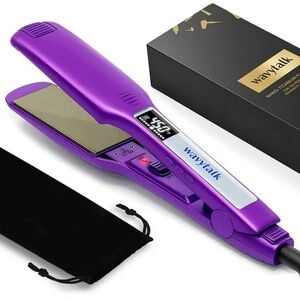 Wavytalk Hair Straightener, 1.75 Inch Purple